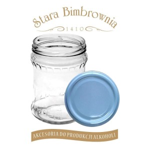 Słoik TO 500 ml z zakrętką BIAŁĄ słoiczek przetwory