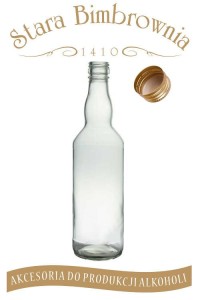80 SZTUK BUTELKA 500ml 0,5L NA WÓDKĘ + ZAKRĘTKI