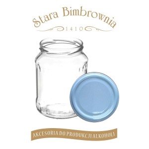 Słoik TO 720 ml z zakrętką BIAŁĄ słoiczek przetwory
