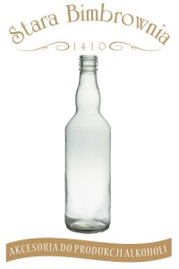 Butelka monopolowa SPIRIT 500 ml na wódkę z zakrętką